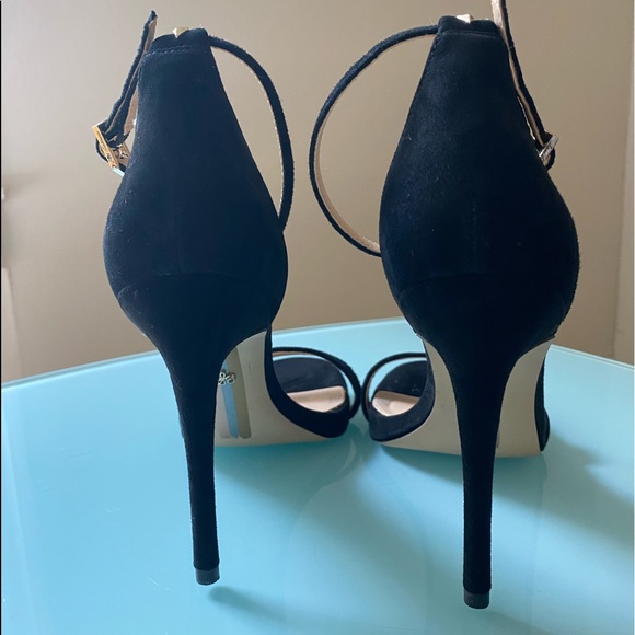 Sam Edelman Shoes - Sam Edelman Eleanor Black Suede Pump SandalSize 9